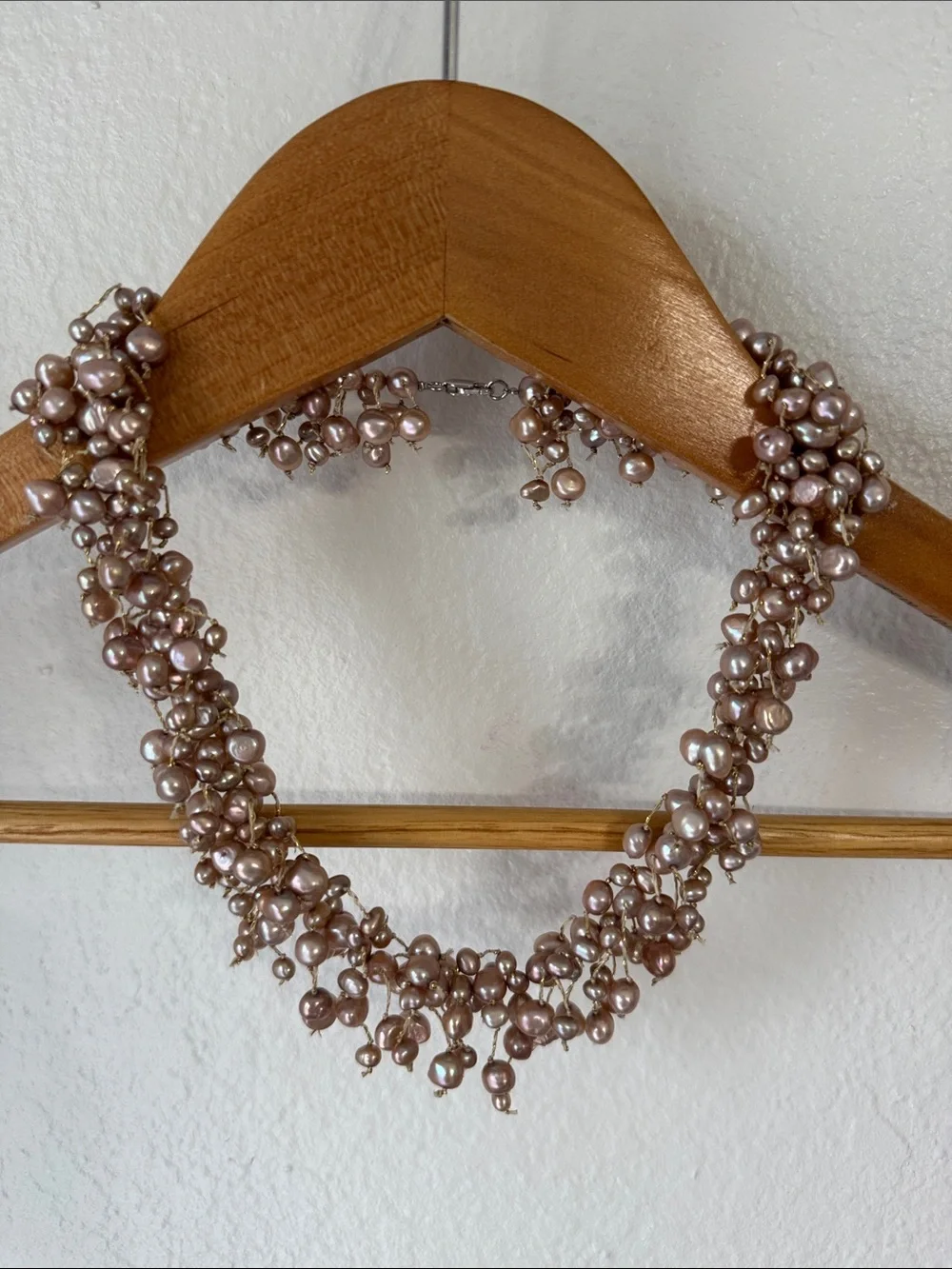 Large Pearl Strand Necklace